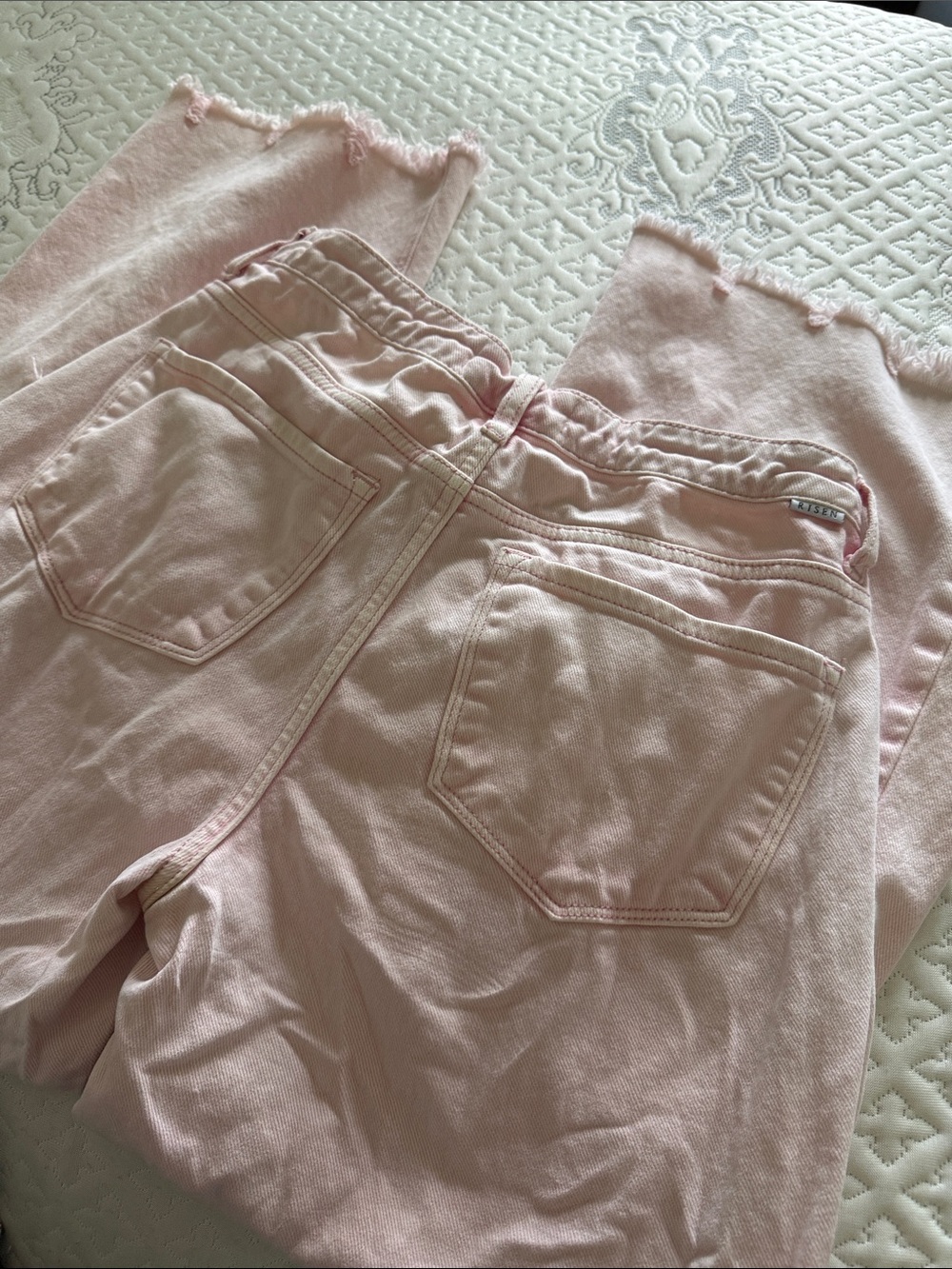 Light Pink Women's High-Rise Jeans